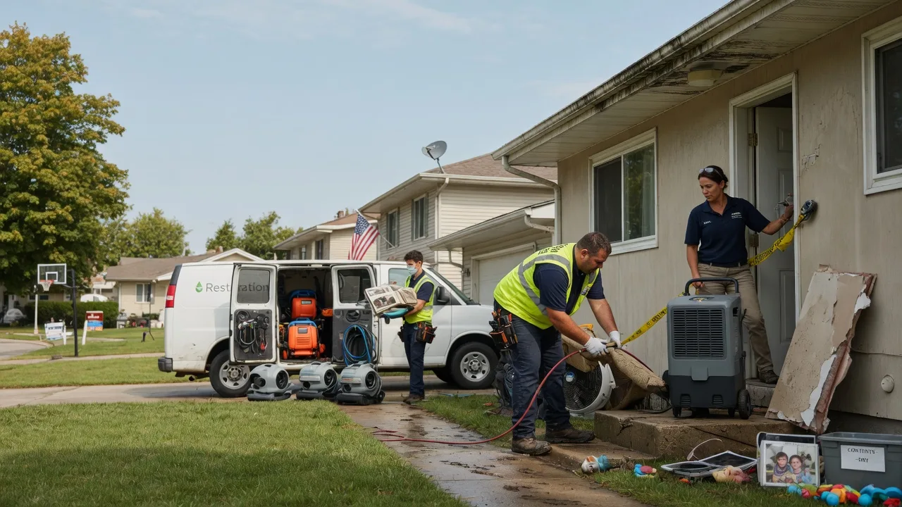Water Damage Restoration in Dickinson, ND near me